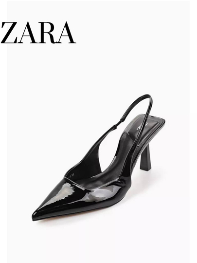 ZARA model nafis klassik ayollar tuflisi, poshnasi 5 sm, razmerga razmer, Turkiya