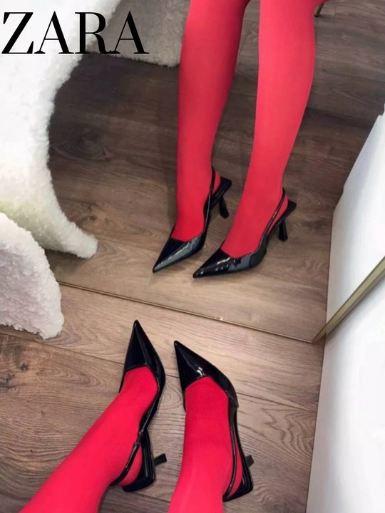 ZARA model nafis klassik ayollar tuflisi, poshnasi 5 sm, razmerga razmer, Turkiya