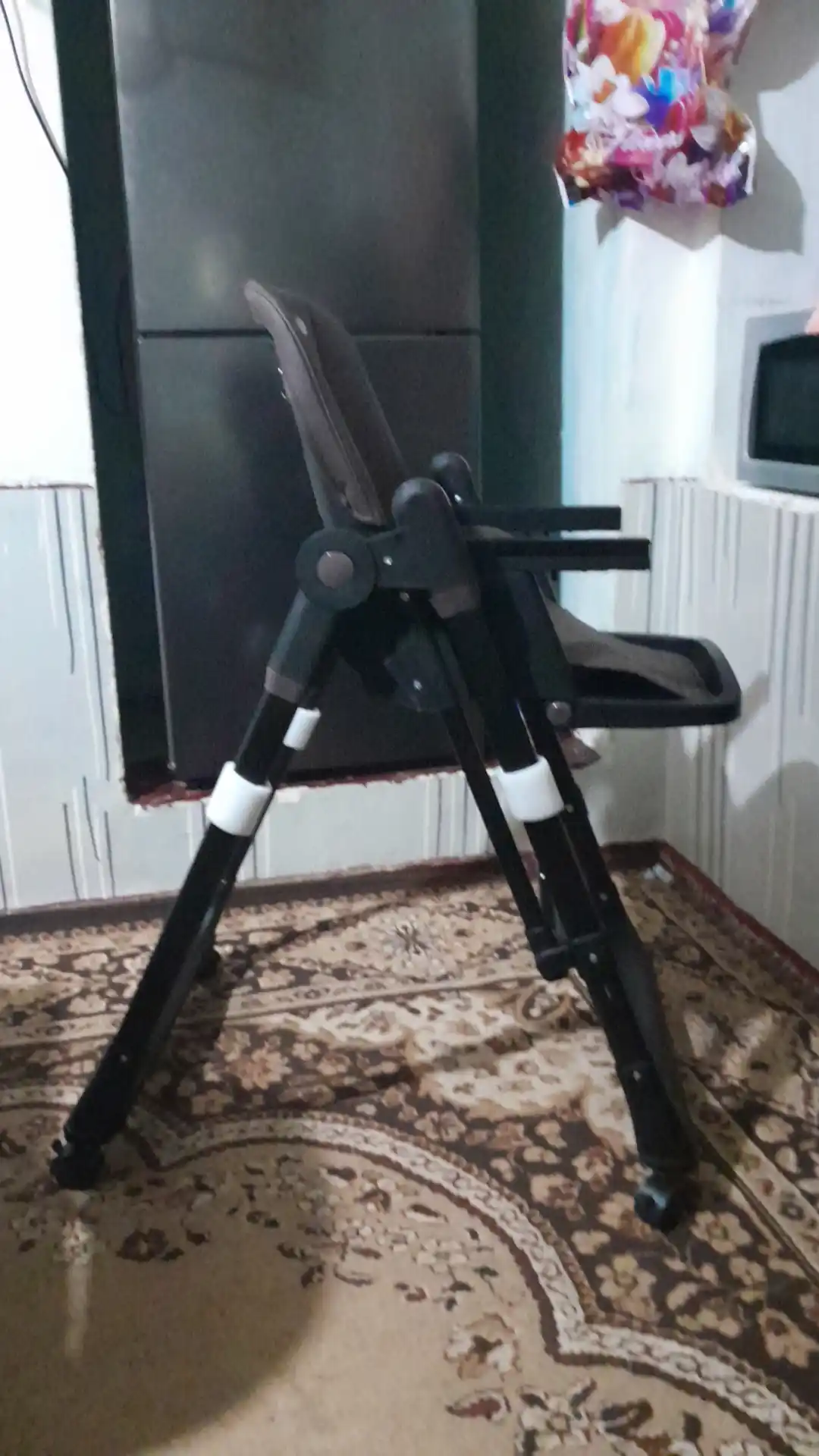 Детский стульчик для кормления+ качели, 2 в 1 Kidilo-8166