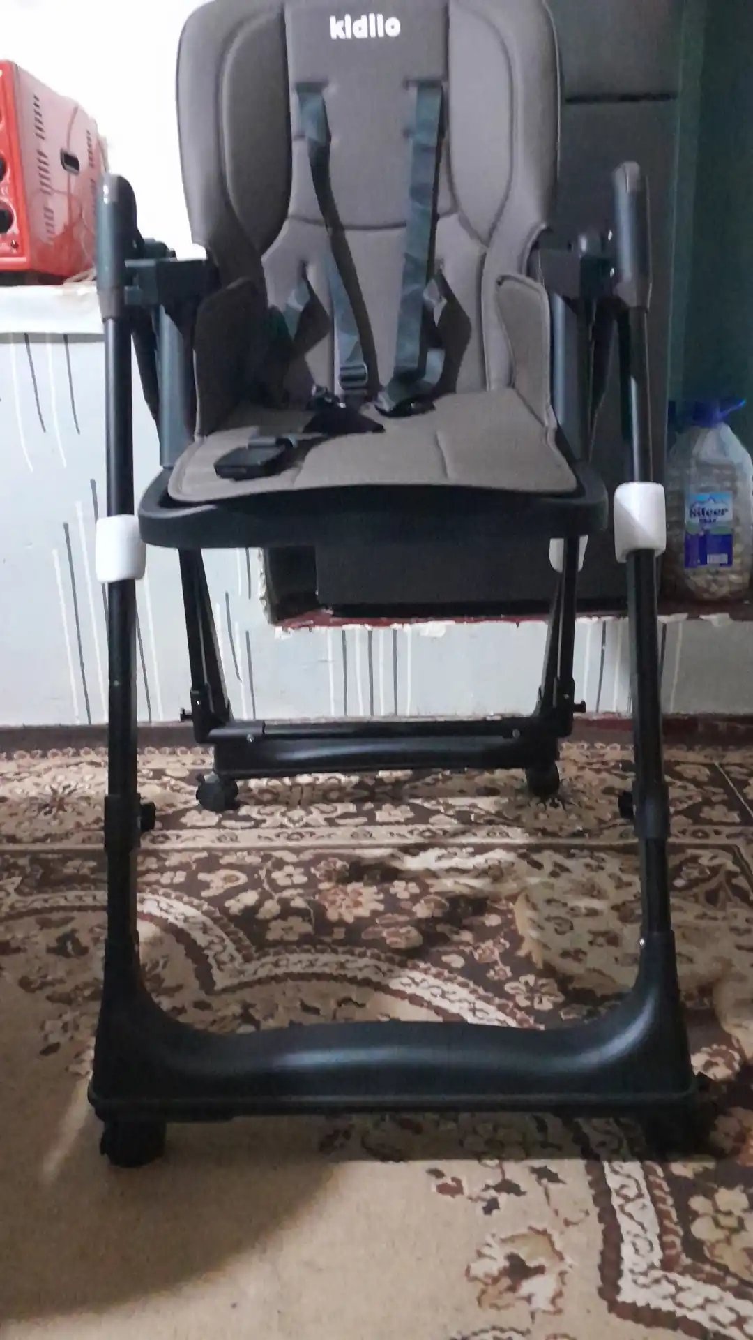 Детский стульчик для кормления+ качели, 2 в 1 Kidilo-8166