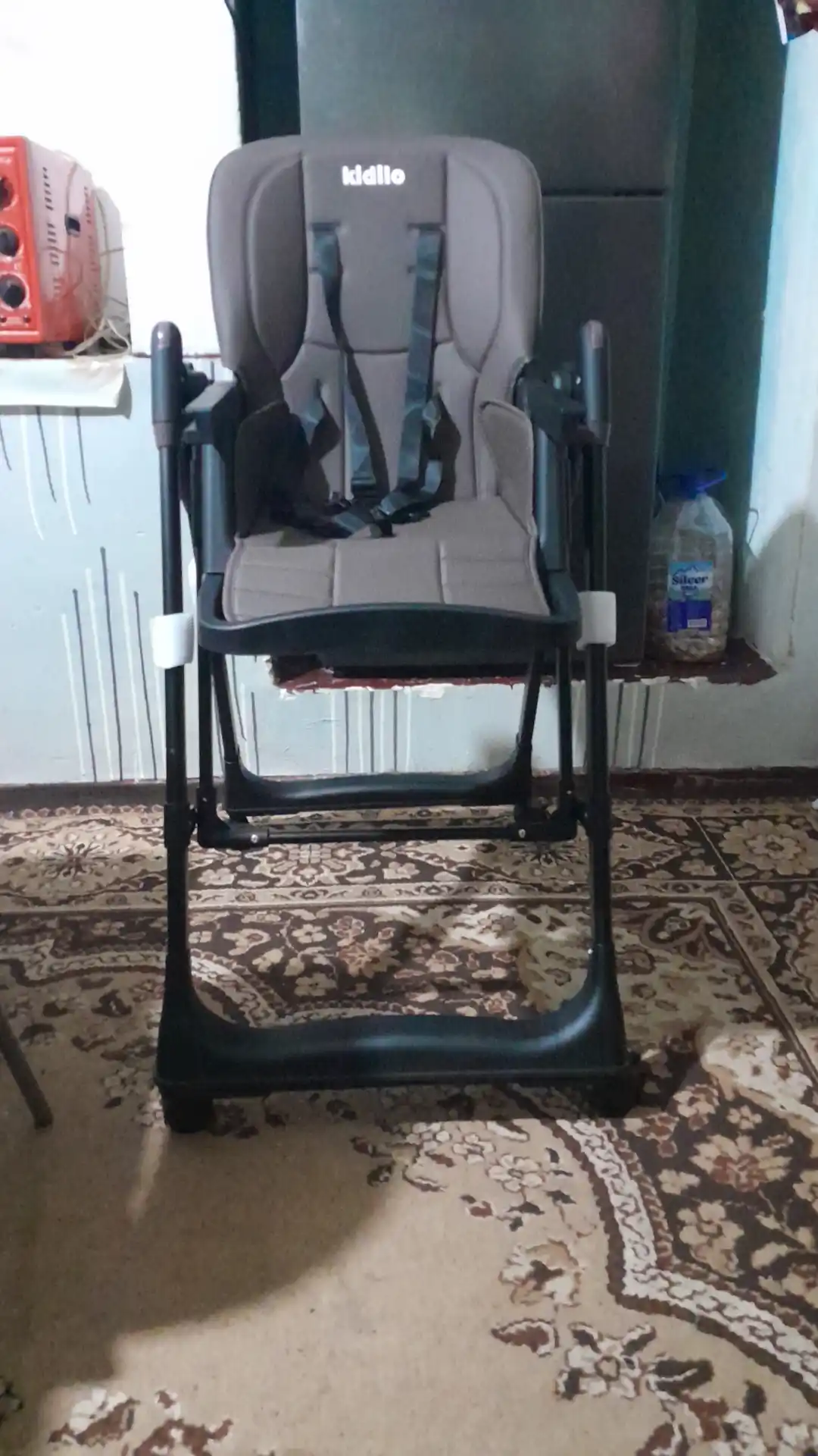 Детский стульчик для кормления+ качели, 2 в 1 Kidilo-8166