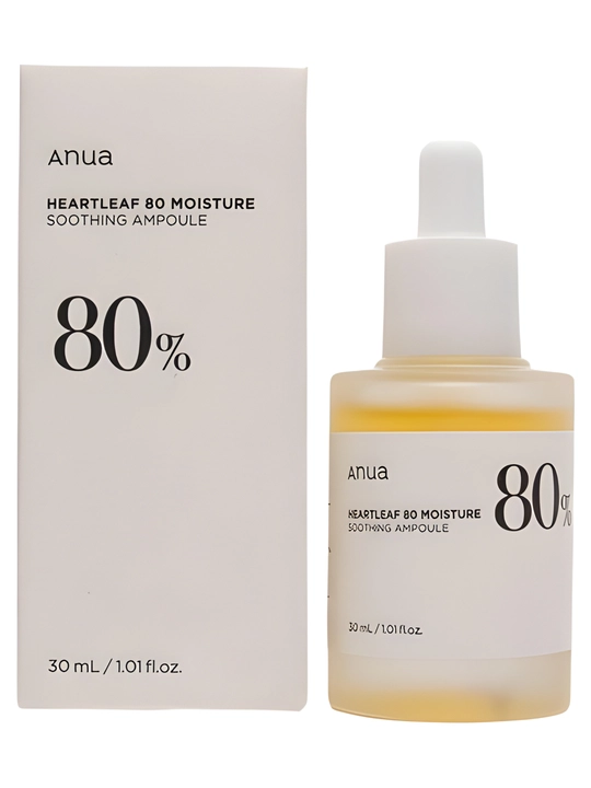 Zardob ANUA Heartleaf 80% Moisture Soothing Face Ampoule, 30 ml - 
