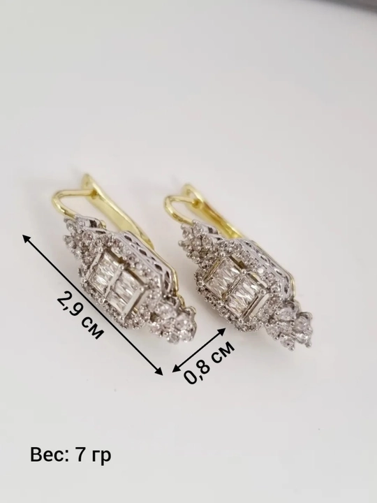 Набор Xuping: кольцо и серьги из stainless steel в подарочной коробке