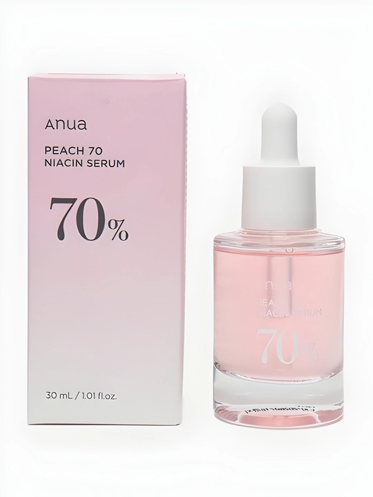 Yuz uchun tetiklashtiruvchi zardob ANUA Peach 70% Niacin, 30 ml - 