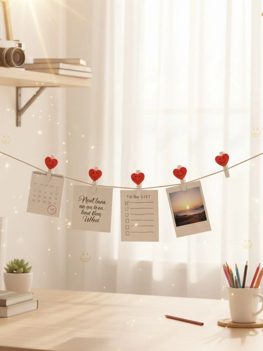 Dekorativ qisqich, kichik qisqichlar, fotosurat uchun qisqichlar