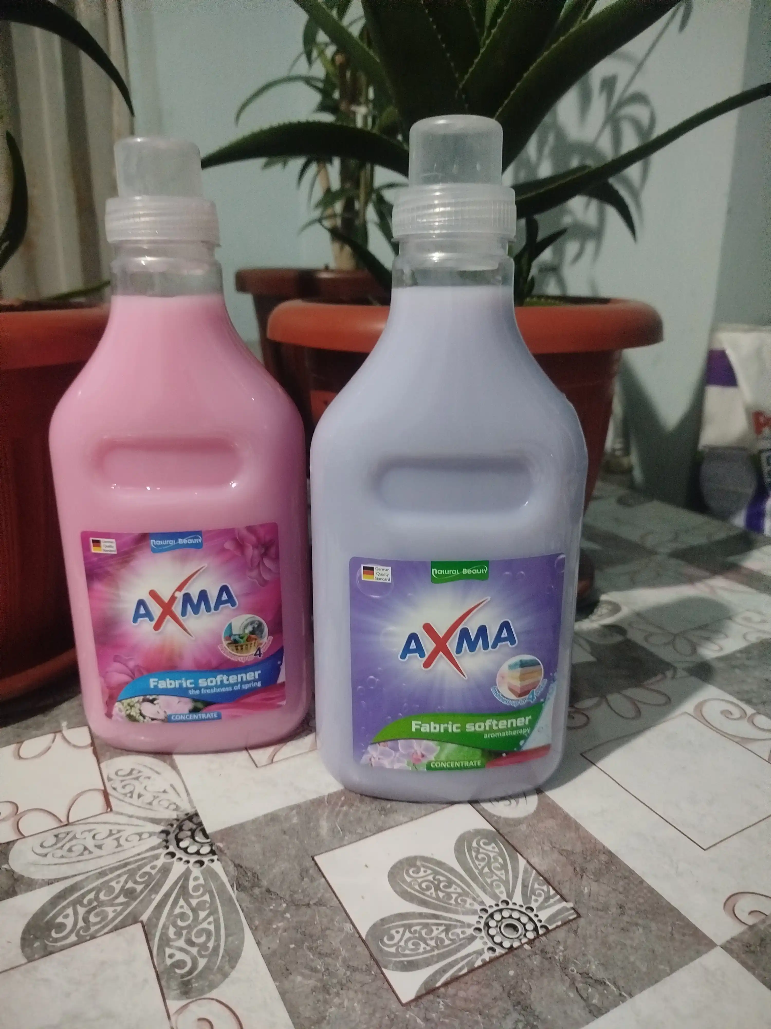Кондиционер для белья AXMA, Свежесть весны 1,5 литр