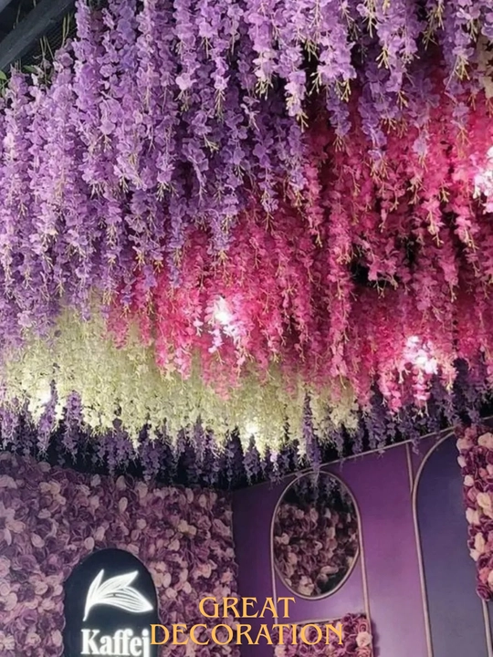 Suniy osilachoq mayda gullar. Glitsiniya
