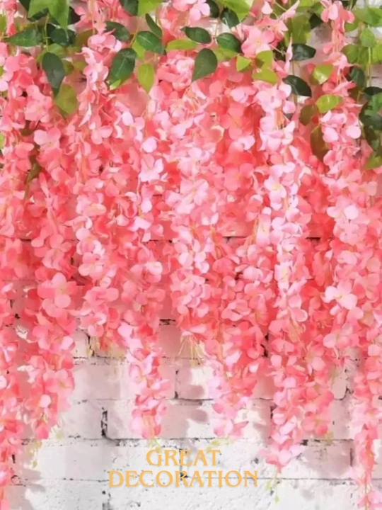 Suniy osilachoq mayda gullar. Glitsiniya