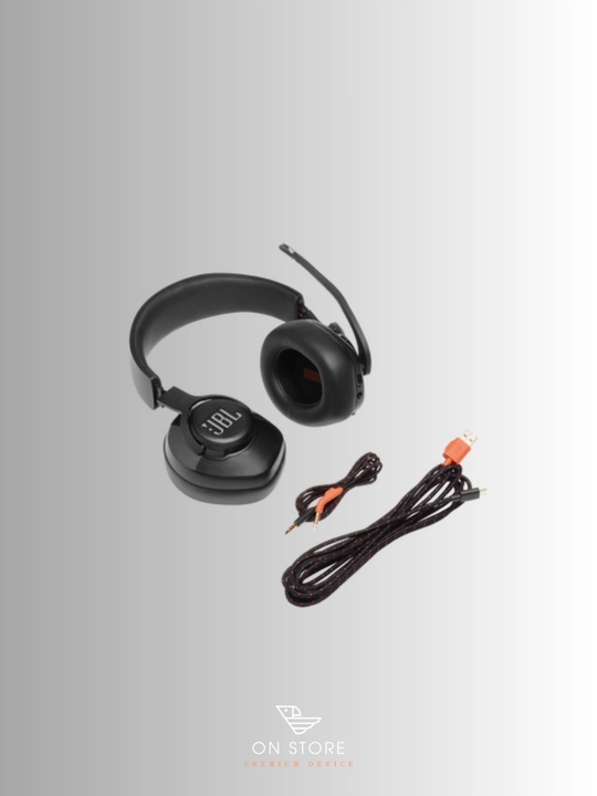 JBL Quantum 400 o‘yin garniturasi, mikrofon bilan (USB / Type-C)