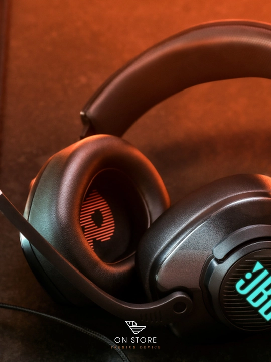 JBL Quantum 400 o‘yin garniturasi, mikrofon bilan (USB / Type-C)