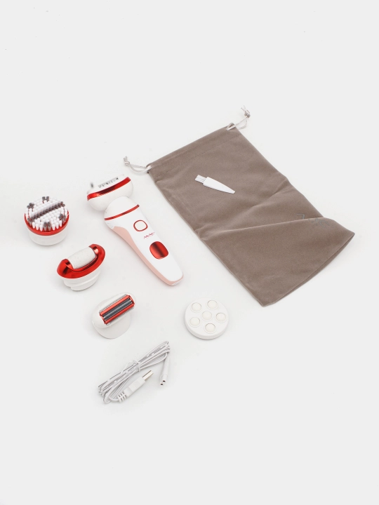 Epilator ayollar uchun, suv otkazmaydigan MAC-styler, 5 tasi 1 da, portativ depilator - 