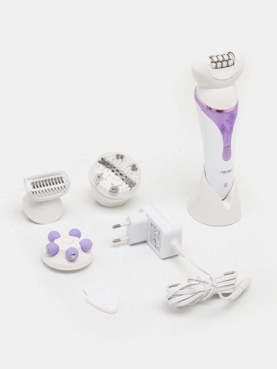 Epilator ayollar uchun, suv otkazmaydigan MAC-styler, 5 tasi 1 da, portativ depilator - 