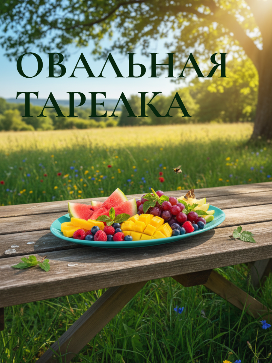 Тарелка овальная - 