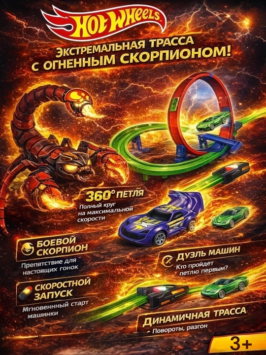 Hot Wheels avtoturargohi - 