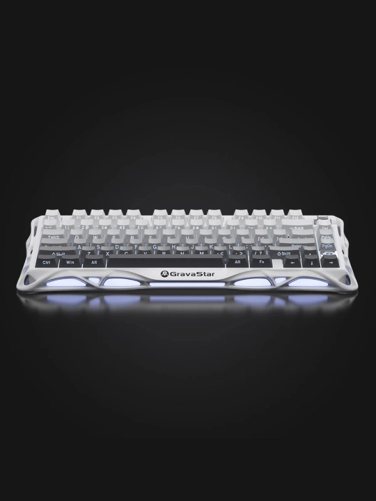 O'yin klaviaturasi GRAVASTAR Mercury K1 - Gradient White
