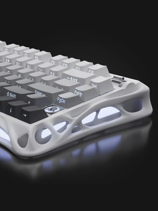 O'yin klaviaturasi GRAVASTAR Mercury K1 - Gradient White