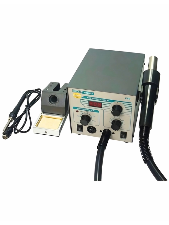 Quick 706W 2-в-1 паяльная станция с горячим воздухом для SMD ремонта