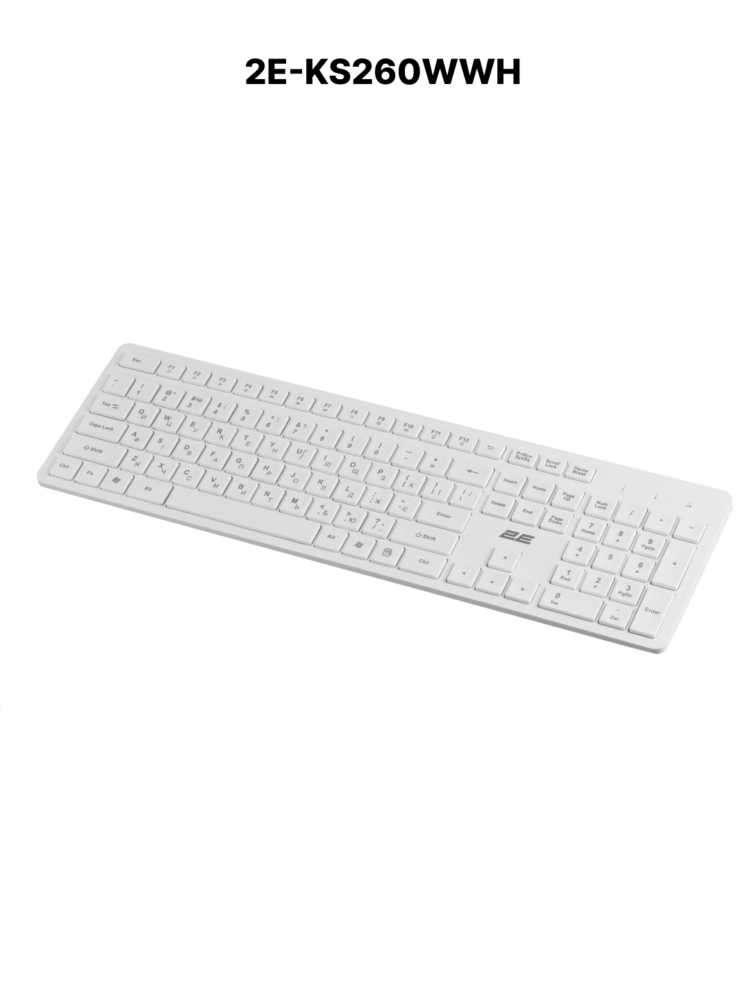 Simsiz membranali klaviatura 2E KS240 / KS250 / KS260