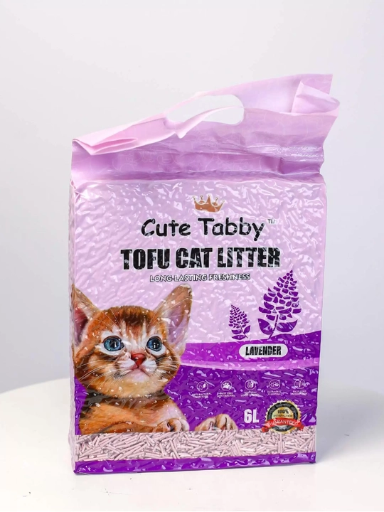 Soyali to‘ldiruvchi, mushuklar uchun, 6 litr, tabiiy, hojatxonaga yuviladi