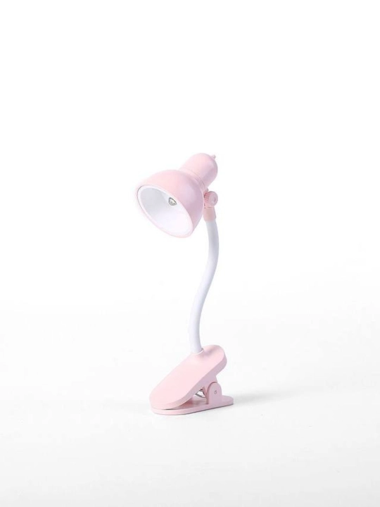 Мини LED лампа для чтения с клипсой – мягкий свет, гибкая 360°, высота 15 см