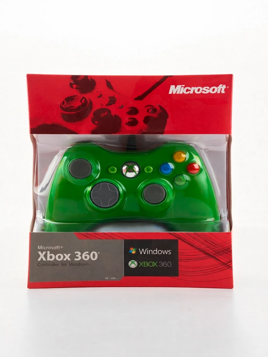 Джойстик для Xbox 360, проводной, подходит для ПК и ноутбука
