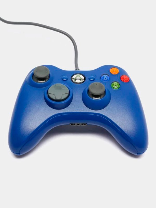 Джойстик для Xbox 360 проводной, подходит для ПК и ноутбука