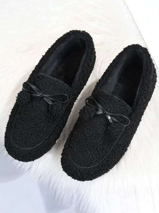 Теплые домашние тапочки Fluffy comfort