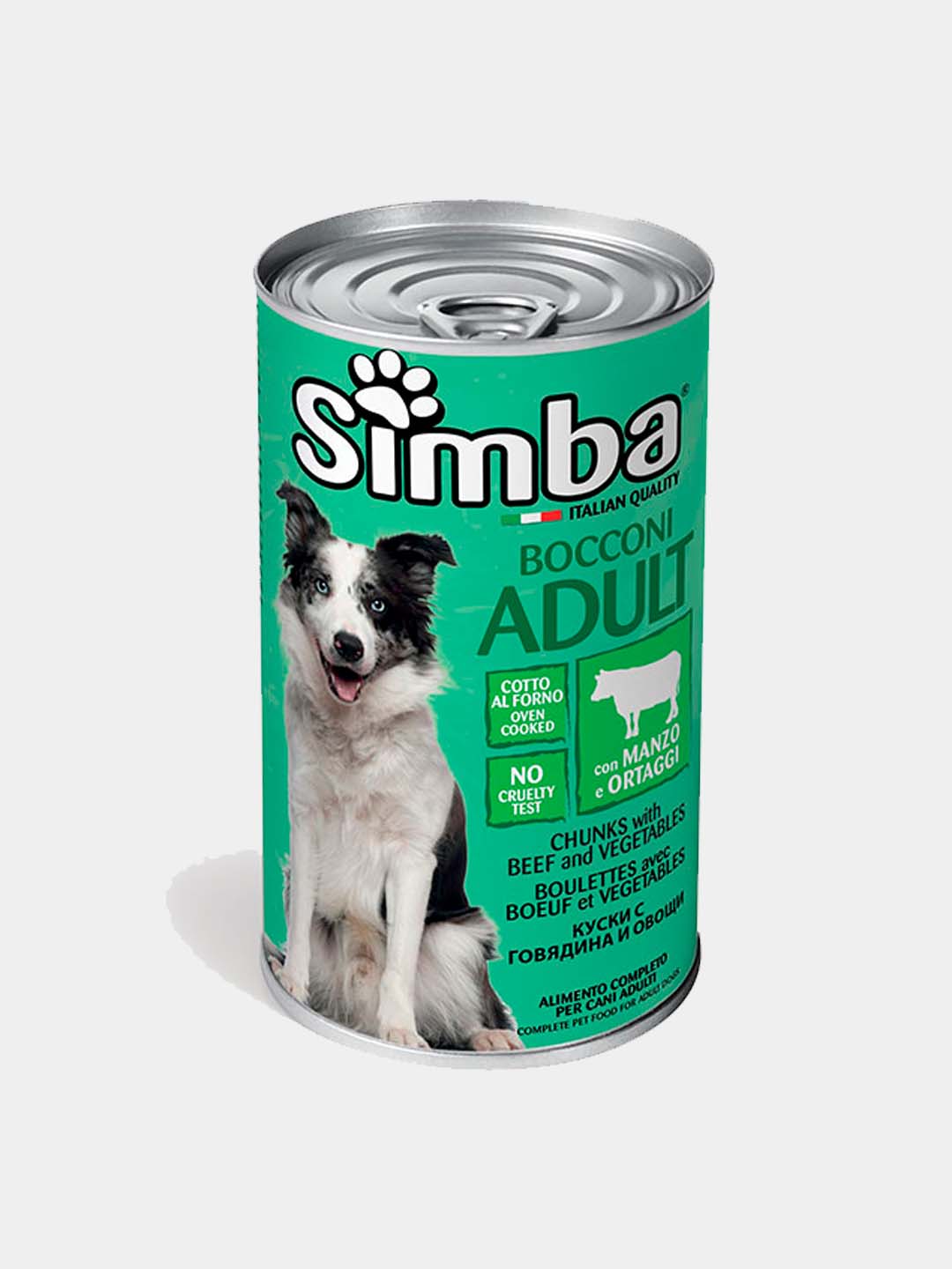 Консерва для собак Simba говядина с овощами - 