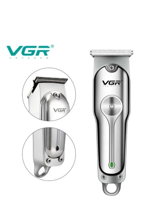 Профессиональная машинка для стрижки и бритья VGR, триммер для мужчин