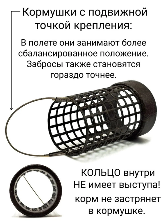 Oziqlantiruvchi cho'ntak Duza, baliq ovlash uchun o'lja