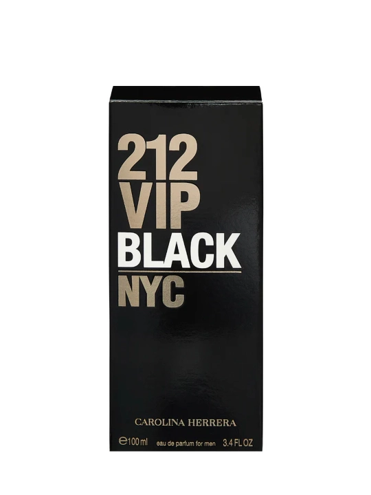 Carolina Herrera 212 VIP Black EDP для мужчин, ароматный-ванильно-древесный аромат, 100 мл