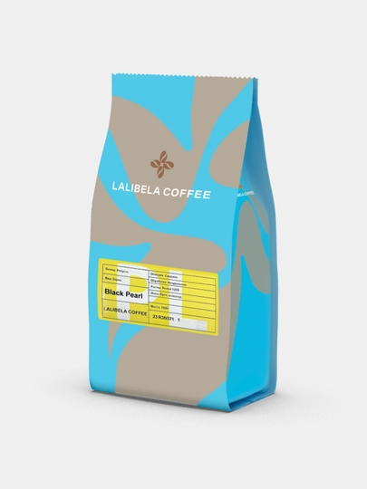 Кофе натуральный жареный в зёрнах "LALIBELA COFFEE BLACK PERL" 1000 гр * * — GERMANY-DFSSDFK