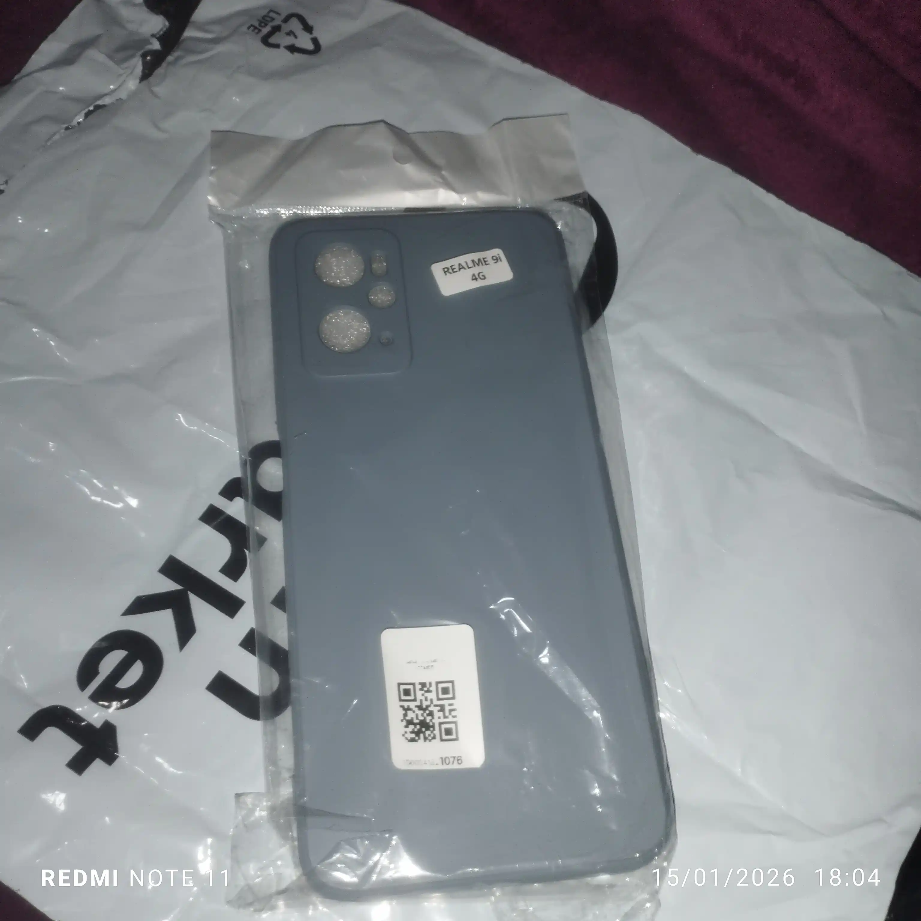 Чехол для телефона прозрачный Realme 9i