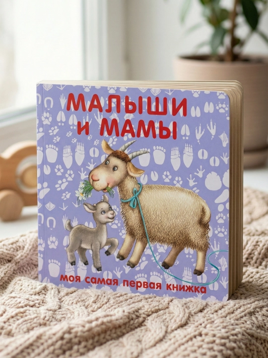 Книжки-картонки. Малыши и мамы - 