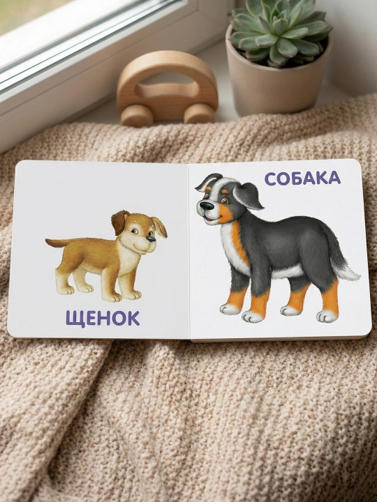 Книжки-картонки. Малыши и мамы