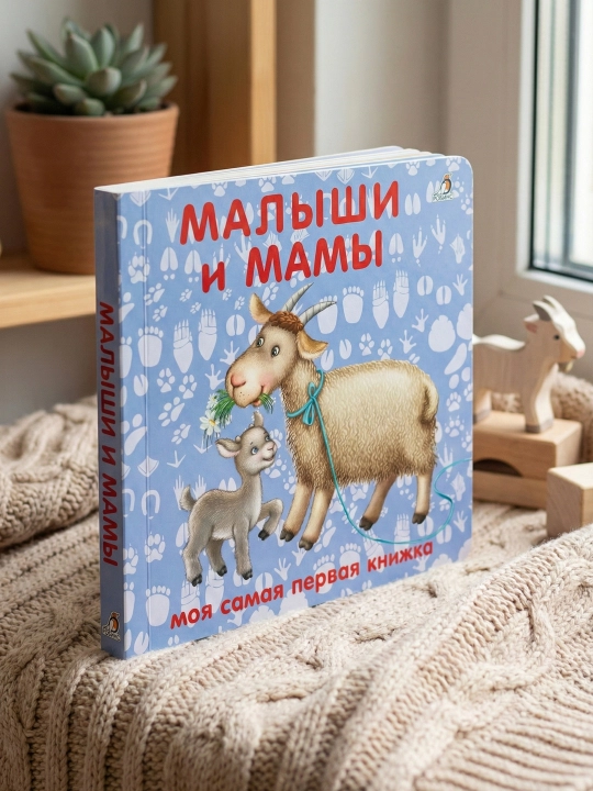 Книжки-картонки. Малыши и мамы