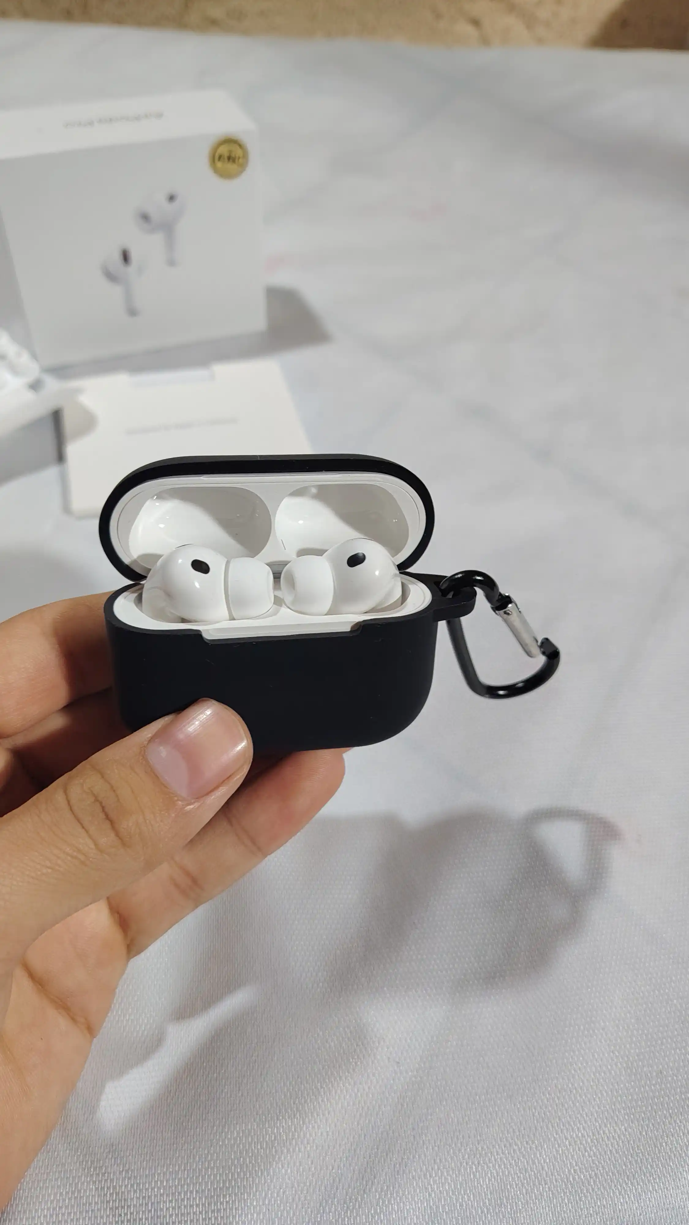 Pods Pro 3 simsiz quloqchinlari, Android va iPhone uchun Bluetooth sensorli quloqchinlar