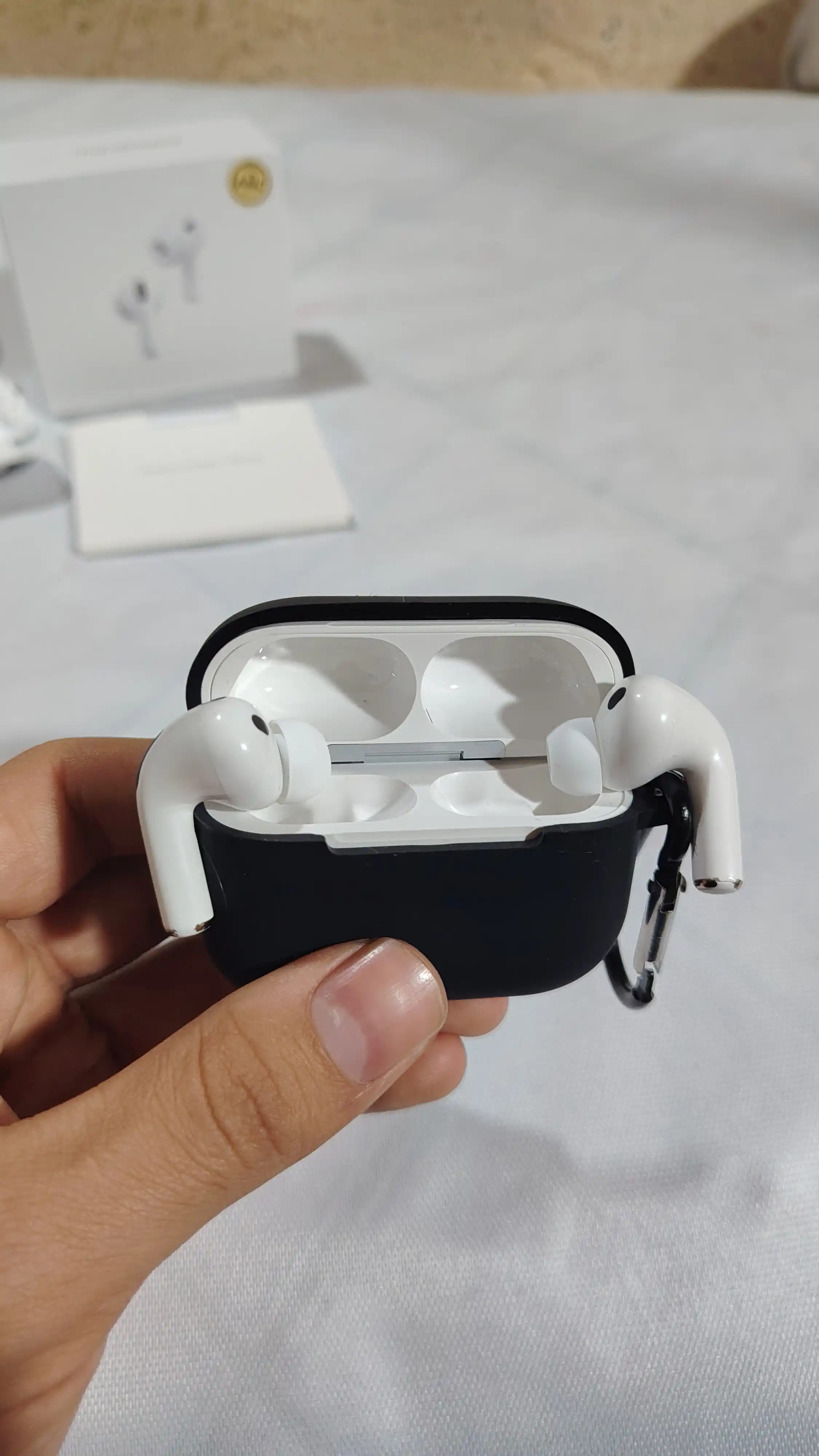 Pods Pro 3 simsiz quloqchinlari, Android va iPhone uchun Bluetooth sensorli quloqchinlar
