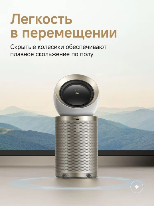 Очиститель воздуха Dreame PM20, 33 Вт, 400 м³/ч, проникающая способность 100 м²