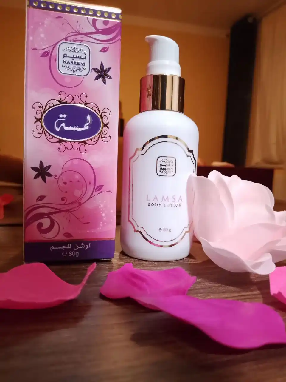 Парфюмерный лосьон для тела без спирта Body Lotion, 80 г