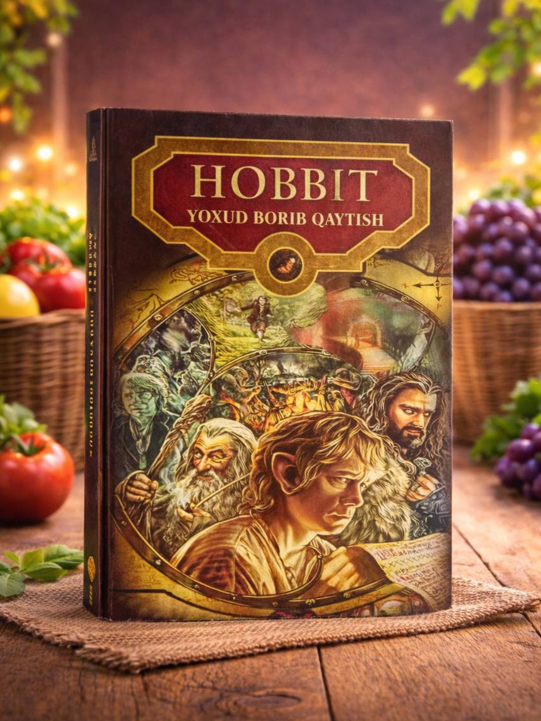 Hobbit yoxud borib qaytish J.R.R. Tolkien Fantastik roman Jahon fantastikasi kitob - 