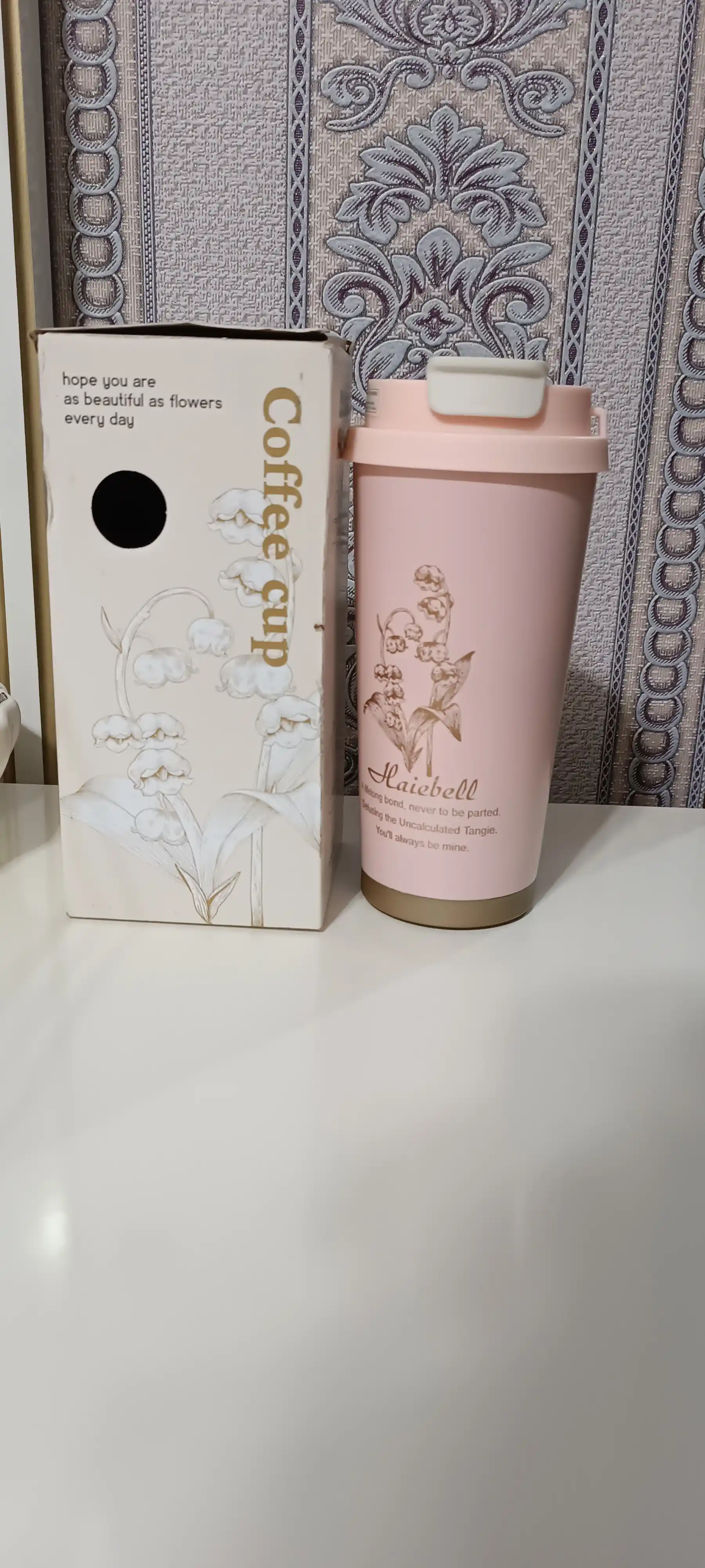 Choy va qahva uchun germetik termokrujka, SUS316 zanglamaydigan po‘latdan yasalgan, 500 ml