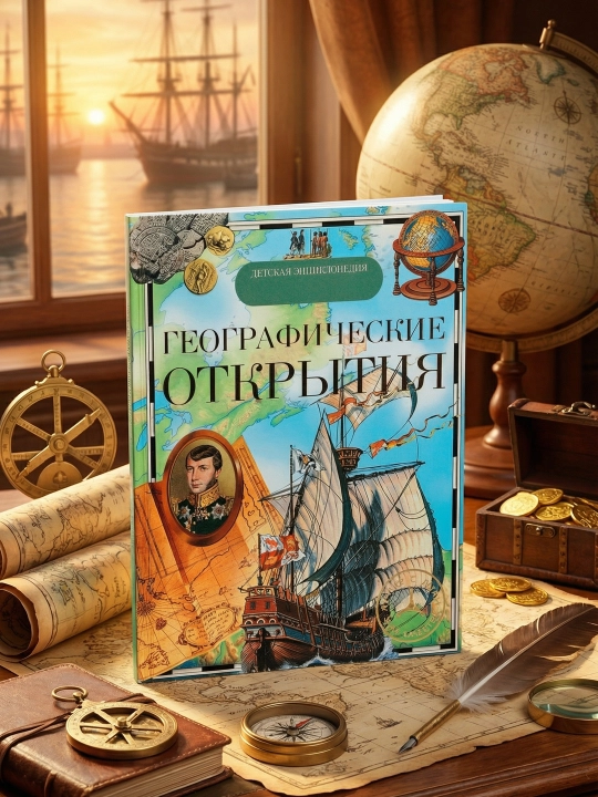 Geograficheskie otkry`tiia. Detskaia e`ntciclopediia (Malofeeva N., Shironina E., Magidovich V.)