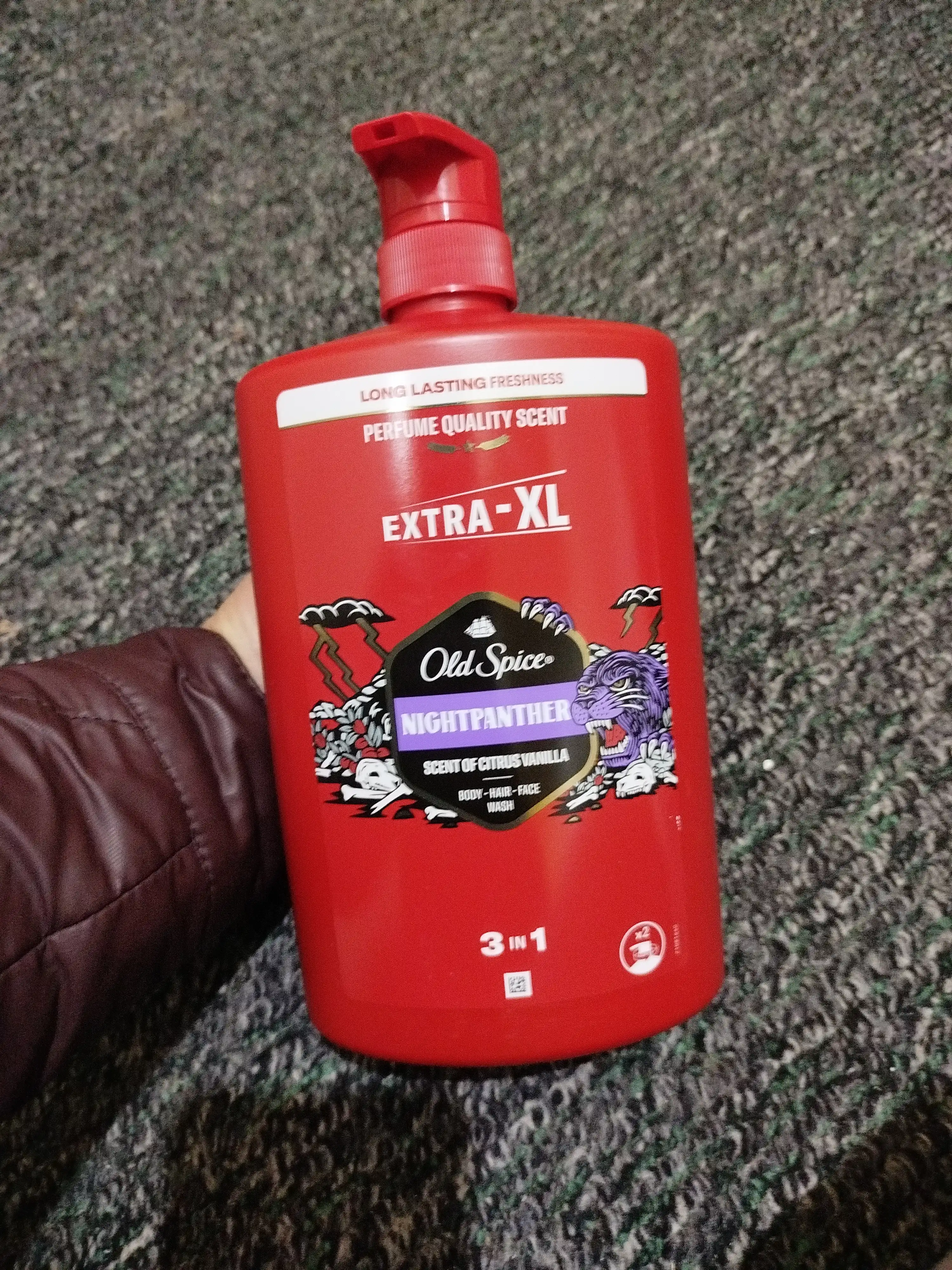 Old Spice гель для душа 3в1 Nightpanther, 1л