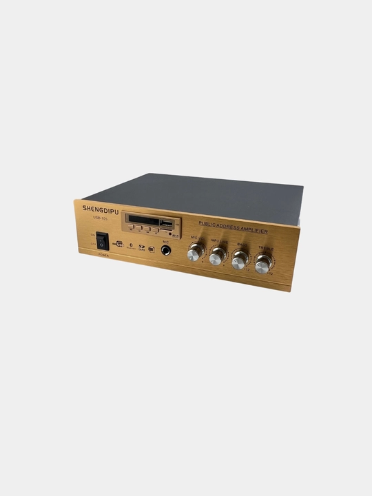 SHENGDIPU USB-105 universal ovoz kuchaytirgichi, 50W, USB / SD / Bluetooth / AUX / MIC