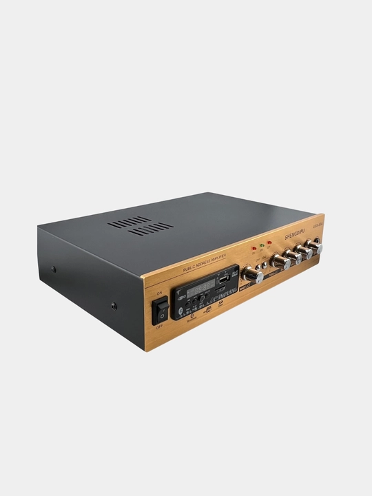SHENGDIPU USB-105 universal ovoz kuchaytirgichi, 60W, USB / SD / Bluetooth / AUX / MIC