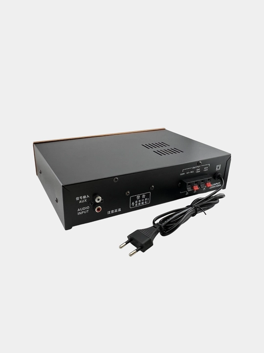 SHENGDIPU USB-105 universal ovoz kuchaytirgichi, 60W, USB / SD / Bluetooth / AUX / MIC