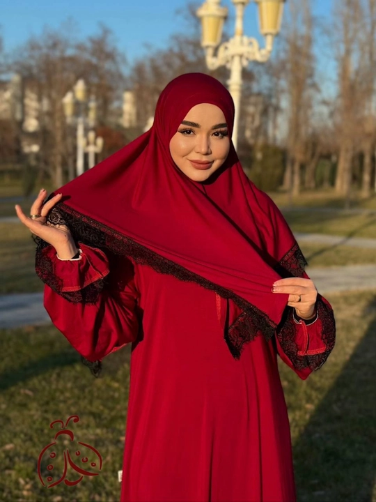 Ayollar uchun hijobli abaya ko‘ylak – namoz, Umra va Haj ibodati uchun