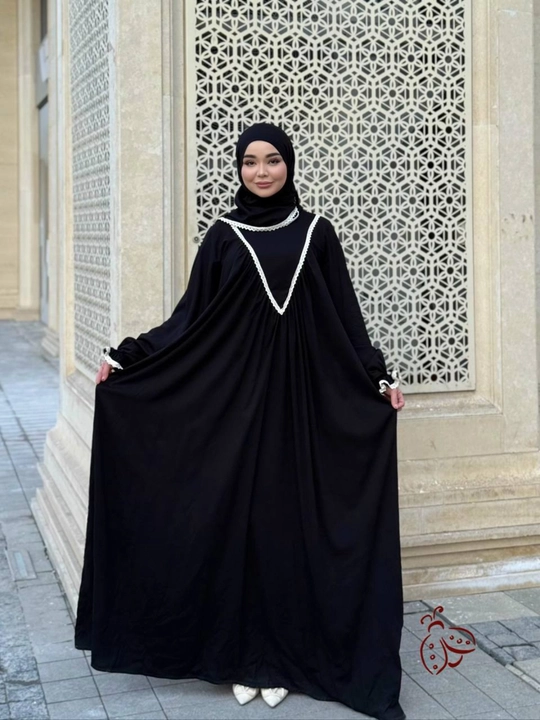 Ayollar uchun hijobli abaya ko‘ylak – namoz, Umra va Haj ibodati uchun