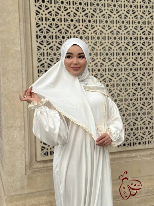 Ayollar uchun hijobli abaya ko‘ylak – namoz, Umra va Haj ibodati uchun